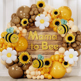 Bee Balloon Arch Kit | Mustard Yellow Daisy Bumble Bee Party Decor