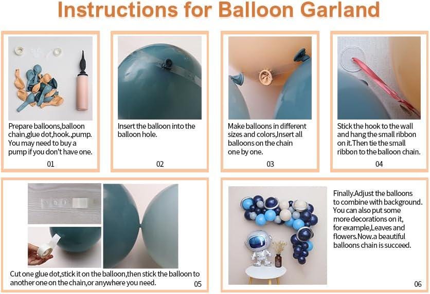 Race Car Balloon Arch Kit | Slate Blue Matte Balloons, Racing Foil Accents (Party Decor)