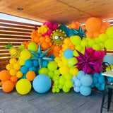 Tropical Balloon Arch Kit | Rainbow Garland, Summer Party Decor