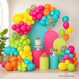 Tropical Balloon Arch Kit | Summer Hawaiian Luau Garland, Birthday Party Decor