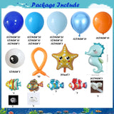 Under the Sea Balloon Arch Kit | Ocean Birthday, Baby Shower Party Decor