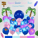 Hawaiian Balloon Garland Kit | Ohana Theme, Palm Tree, Aloha Party Decorations
