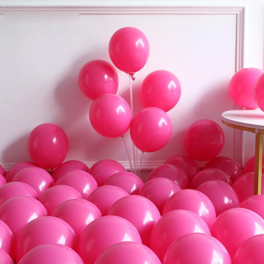 Tropical Flamingo Balloon Arch Kit | Pink Orange Luau Party Decor, Hawaiian Birthday Bash