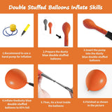 Burnt Orange Balloon Arch Kit | Double Stuffed Matte Balloons for Party Decor