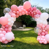 Pink Macaron Balloon Arch Garland Kit | Birthday, Wedding, Baby Shower Decor