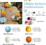 Matte Balloon Garland Kit, Retro Colors, Baby Shower, Birthday Party Decor