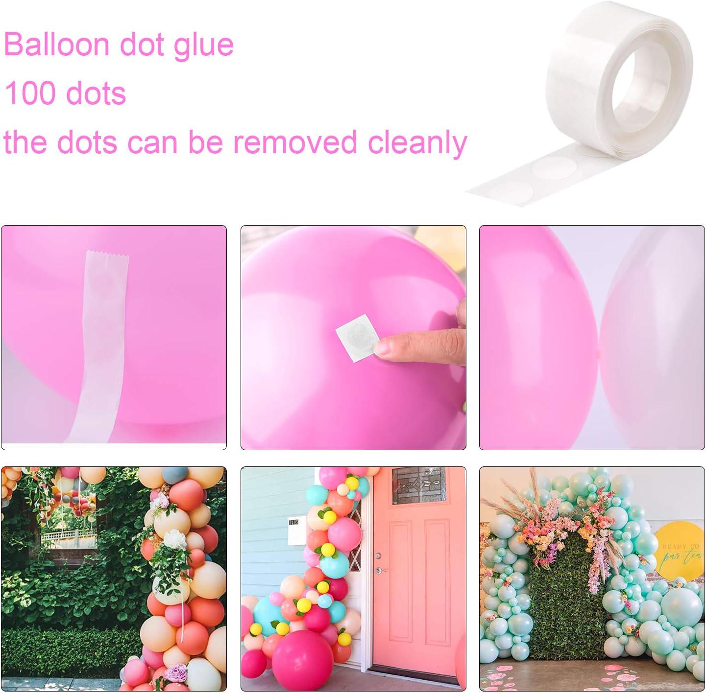 Tropical Balloon Garland Kit | Pink Green Arch, Palm Leaf Birthday Party Decorations