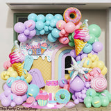 Ice Cream Balloon Garland Kit | Pastel Candyland Arch, Sweet One Birthday Decorations