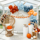Little Pumpkin Baby Shower Balloon Arch Kit, Boho Fall Decor