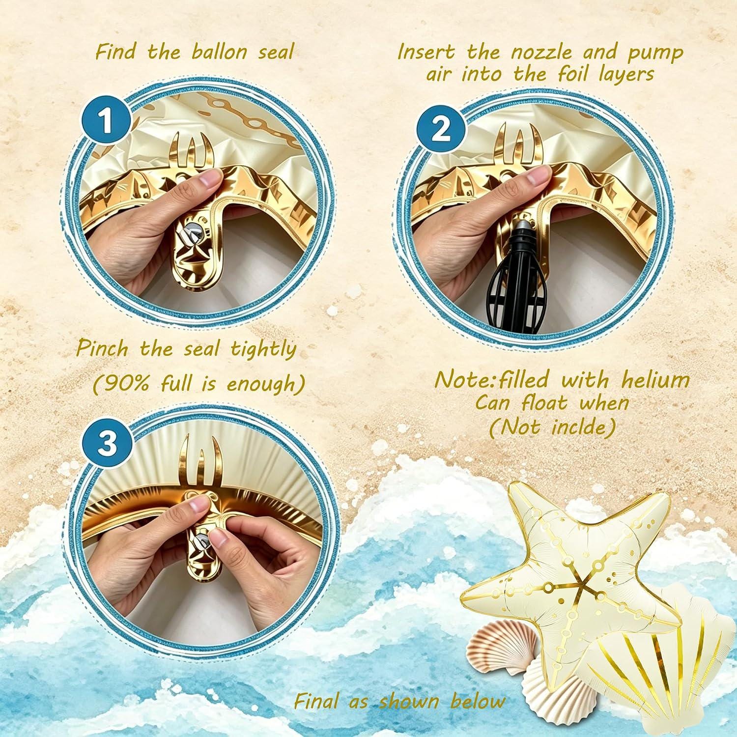 Under the Sea Balloon Arch Kit | Mermaid Birthday, Ocean Party Decor