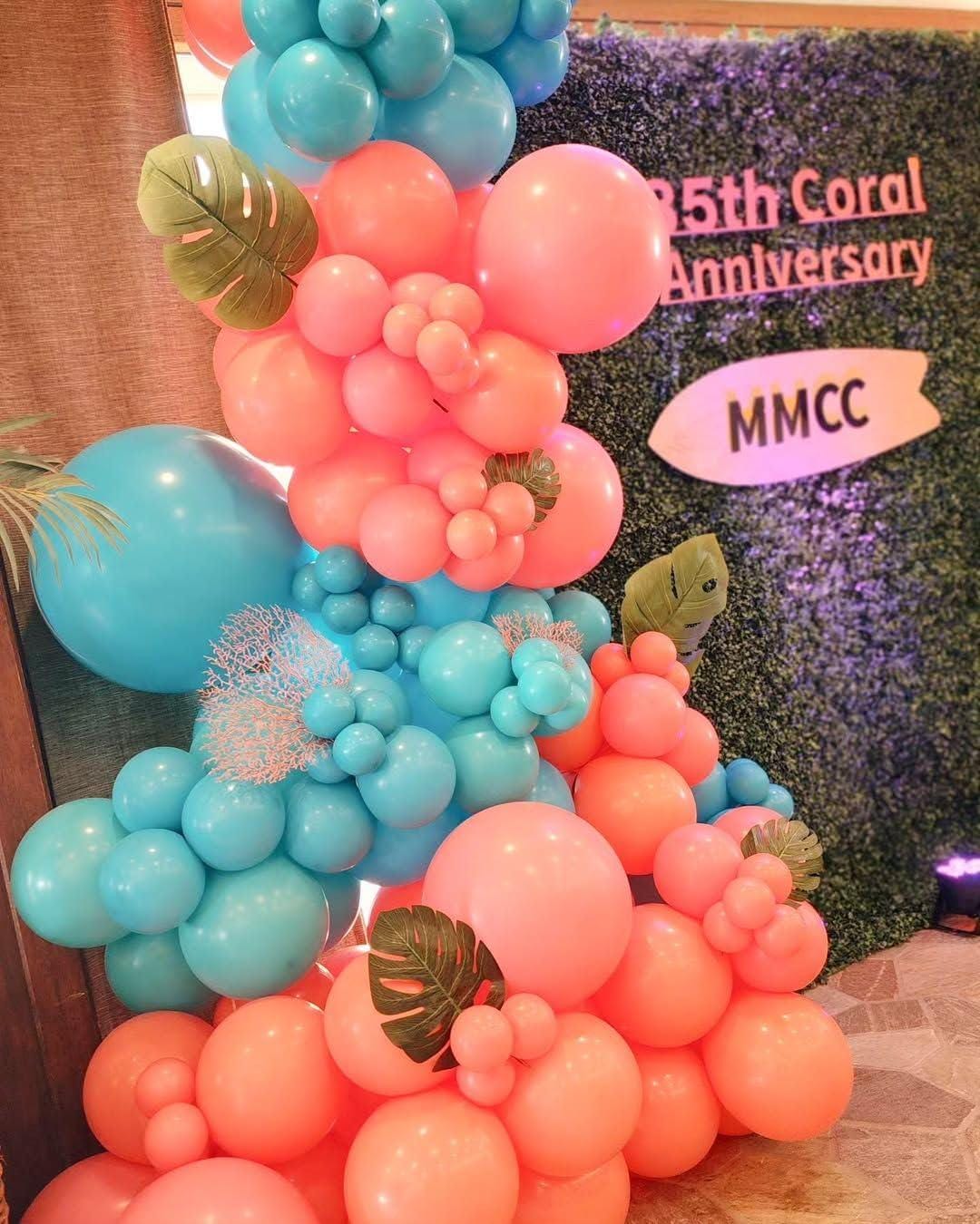 Tropical Hawaiian Balloon Arch Kit | Luau Birthday Party Decorations
