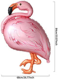 Flamingo Tropical Balloon Arch Kit | Hawaiian Luau Pool Party Decor, Aloha Birthday Balloons