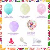 Pastel Macaron Popsicle Balloon Garland | Ice Cream Party Decor, Baby Shower, Birthday Arch