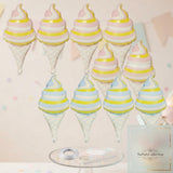 12pc Large Ice Cream Foil Balloons | 19 Inch Summer Party Decorations