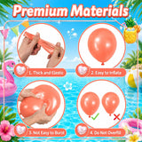Tropical Hawaiian Balloon Kit | Pineapple, Palm Leaf, Hot Pink, Summer Party Decor