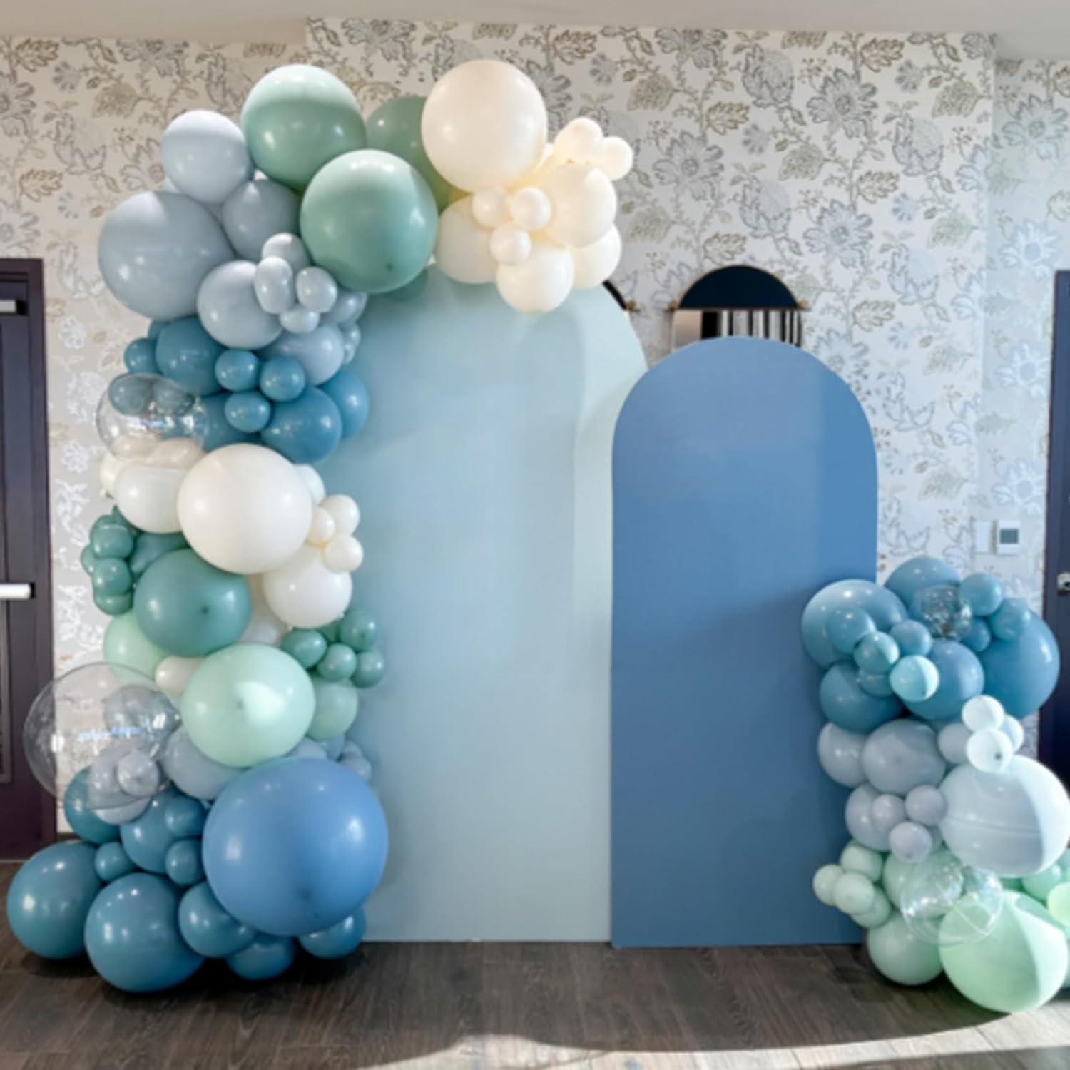 Ocean Theme Balloon Arch Kit | Turquoise Blue Teal Party Decor