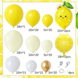 Lemonade Balloon Arch Kit | Yellow, Gold, White Garland for Parties