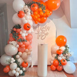 Orange Balloon Garland Arch Kit, Thick Latex Balloons, Birthday Fall Baby Shower Wedding Decor