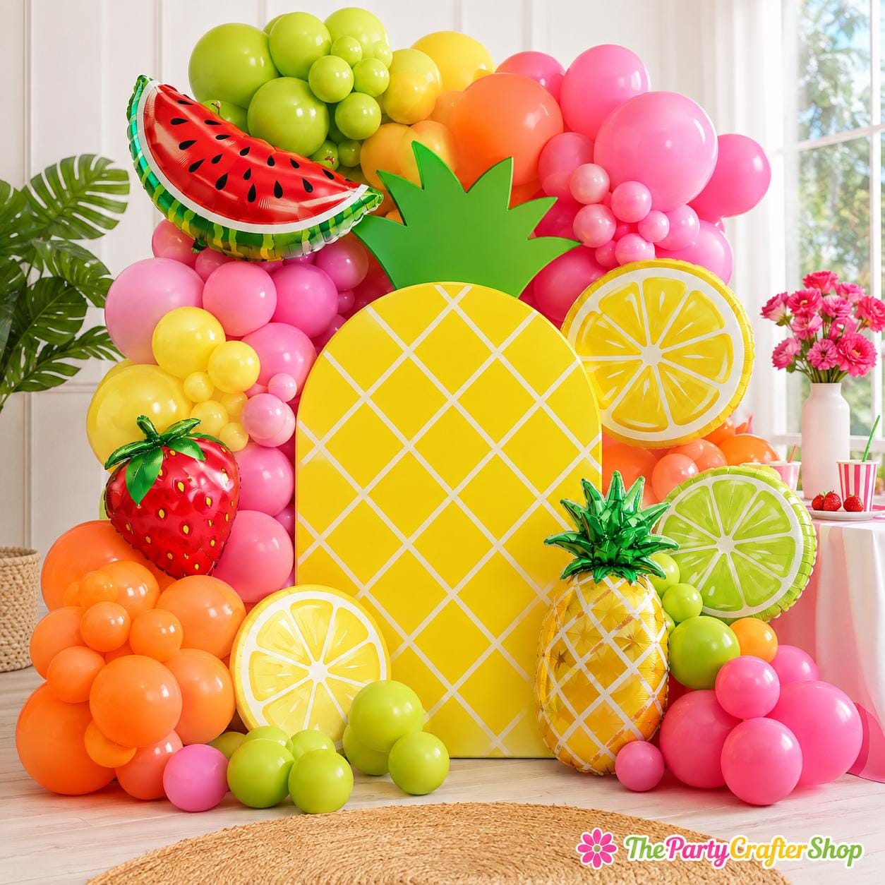 Fruit Balloon Arch Kit | Twotti Fruity Birthday Decorations, Summer Party Supplies