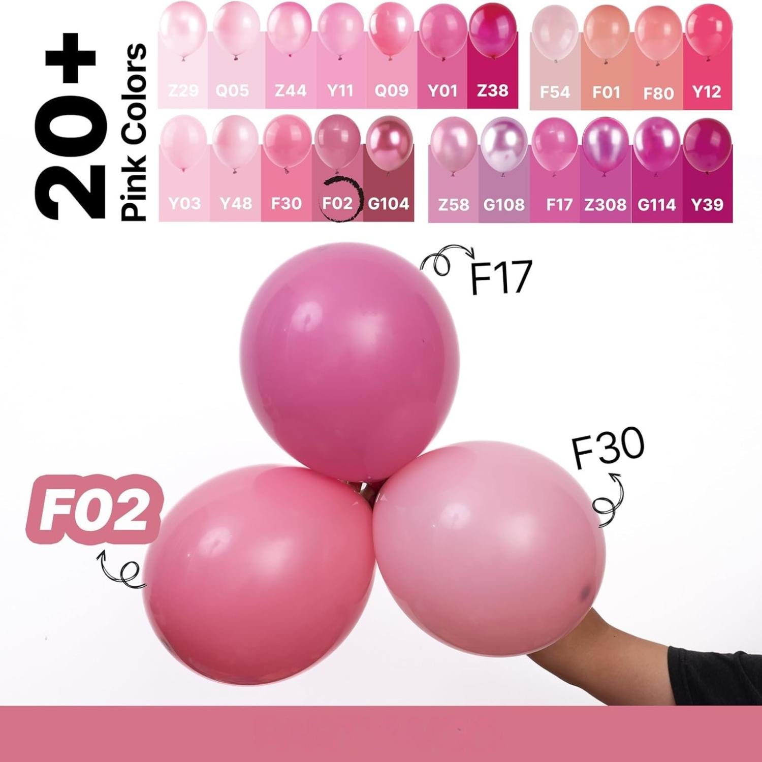Mauve Dusty Pink Balloon Arch Kit | Rose Balloons for Wedding, Baby Shower, Birthday Decor