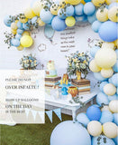 Baby Blue Yellow Balloon Arch Kit | Boy Baby Shower Birthday Party Decorations Garland