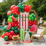 Watermelon Balloon Arch Kit | One in a Melon Birthday Party Decorations