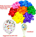 Rainbow Balloon Arch Kit | Mixed Size Garland for Birthday, Baby Shower, Wedding Decor