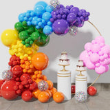 Rainbow Balloon Arch Kit | Mixed Size Garland for Birthday, Baby Shower, Wedding Decor