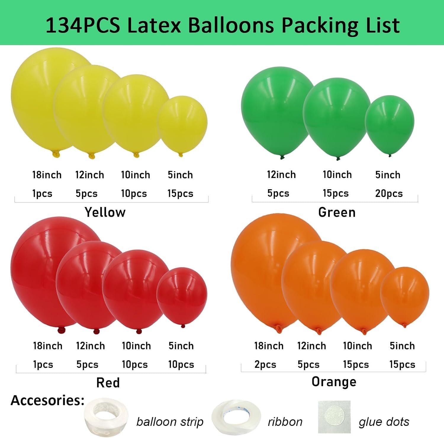 Fruit Vegetable Balloon Arch Kit | Tutti Frutti Birthday Party Garland