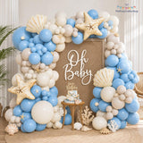 Under the Sea Balloon Arch Kit | Blue Starfish Seashell Beach Party Decor