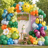 Spring Garden Balloon Arch Kit | Daisy, Bee, Butterfly Party Decor