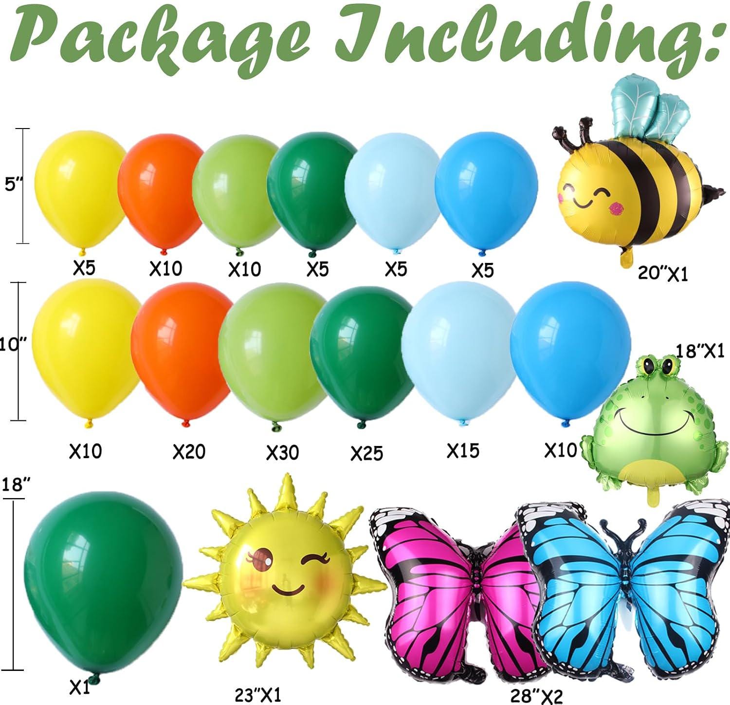 Spring Garden Balloon Arch Kit | Daisy, Bee, Butterfly Party Decor