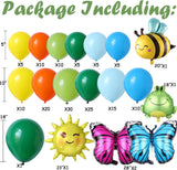 Spring Garden Balloon Arch Kit | Daisy, Bee, Butterfly Party Decor