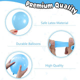 Metallic Confetti Balloons | Pink, Blue, Purple Party Decor (12 Inch)