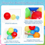 Pool Party Balloon Arch Kit | Beach Ball, Luau, Tropical Birthday Decorations