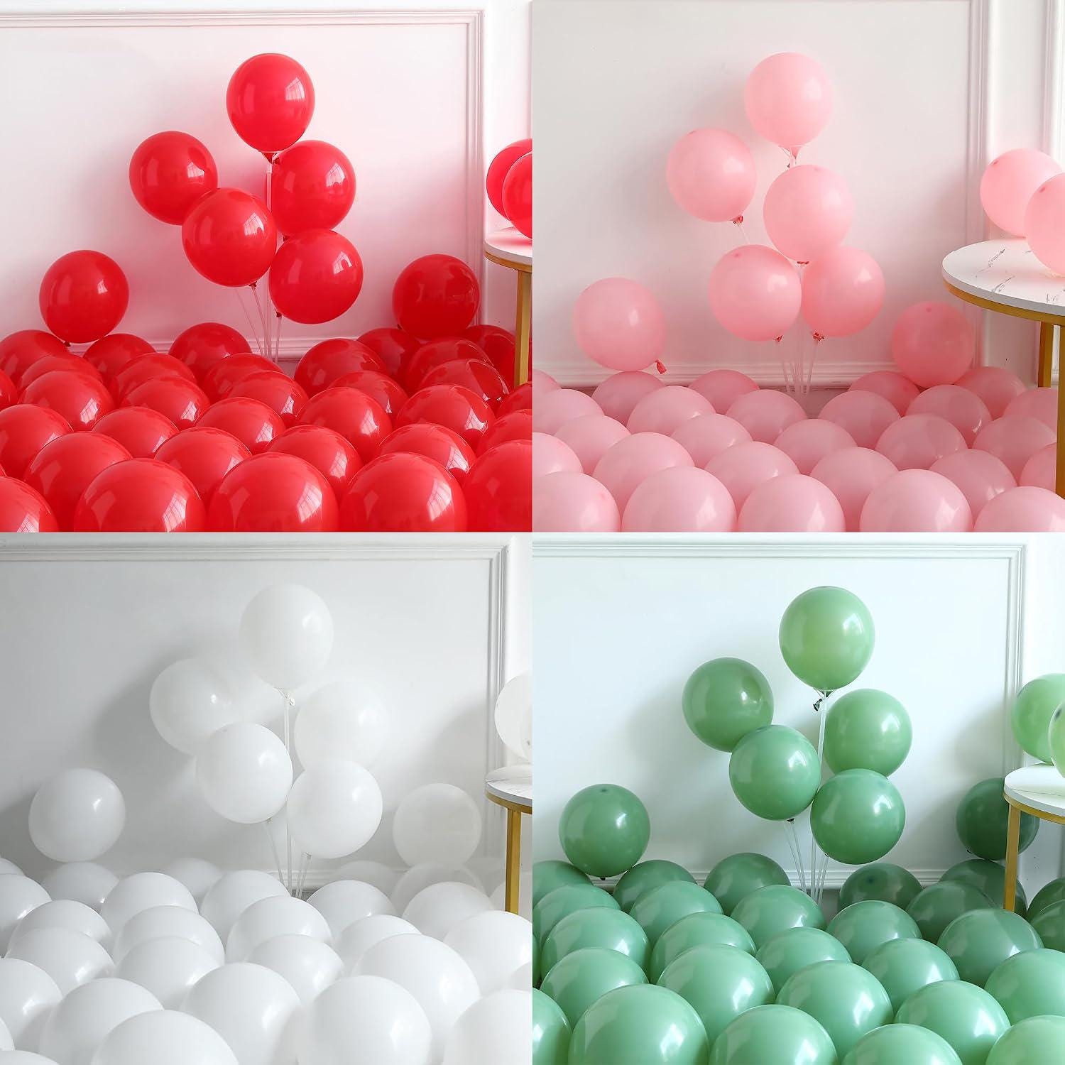 Strawberry Balloon Arch Kit with BABY Boxes | Red Pink Daisy Balloons, Sweet One Decor