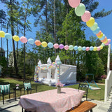 Pastel Rainbow Linking Balloons | 6 Inch Quick Link Party Decor (120pc)