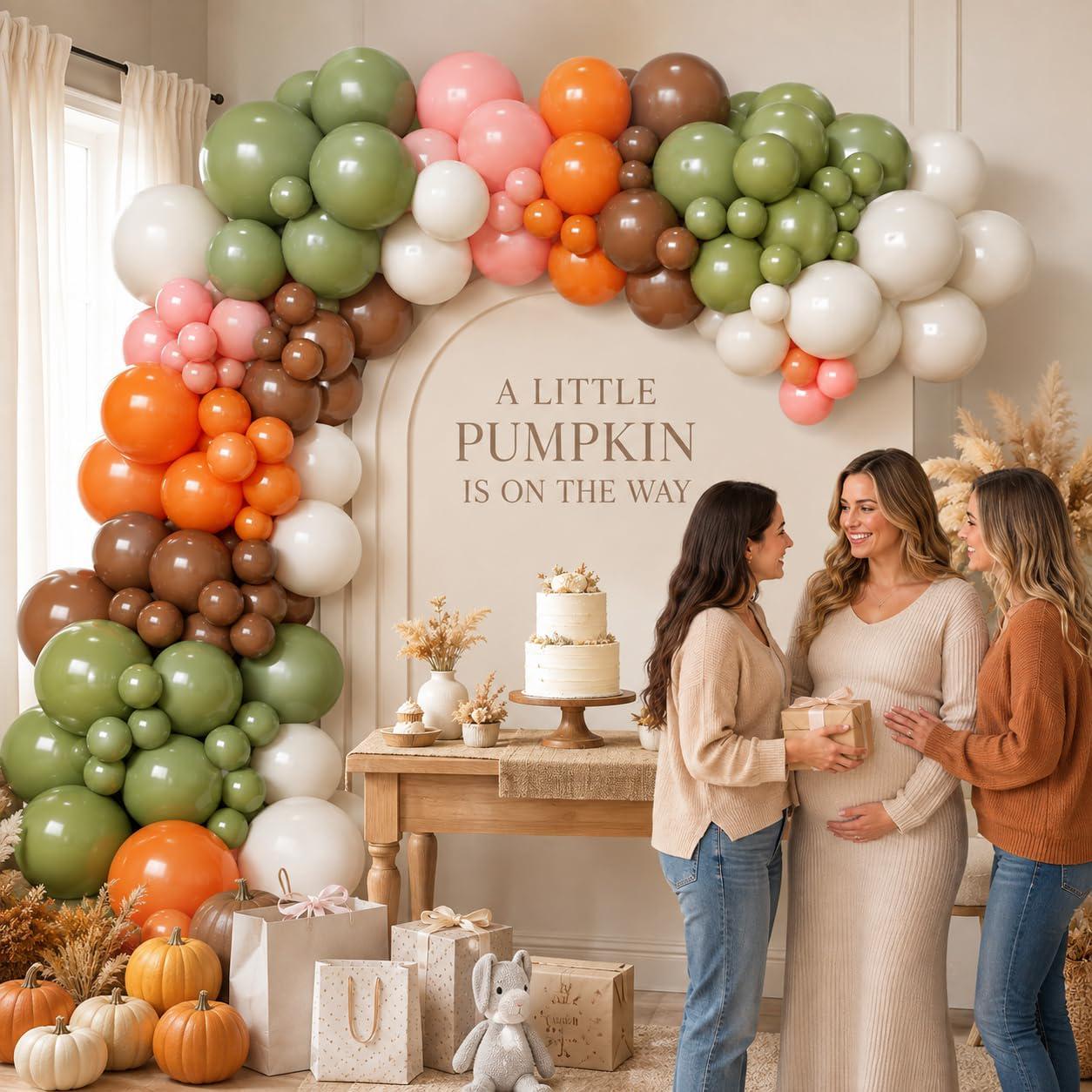 Fall Balloon Garland Arch Kit, Autumn Colors Party Decor
