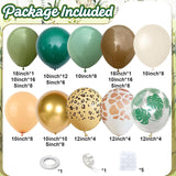 Safari Balloon Arch Kit, Jungle Animals, Woodland Baby Shower Decor