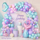 Mermaid Balloon Garland Kit, Pastel Under the Sea Party Decor