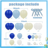 Royal Blue Yellow Balloon Garland Kit, Lemonade Arch, Summer Birthday Shower Decor