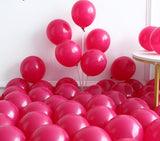 Hot Pink Orange Balloon Garland Kit, Tropical Arch, Lemon Birthday Party Decor
