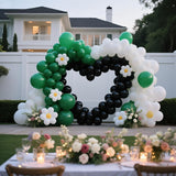 Dark Green Balloon Garland Kit, Forest Jungle Birthday Baby Shower Decor