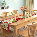 Rosh Hashanah Table Runner, Shana Tova Jewish New Year Polyester Table Decor