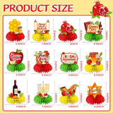 Rosh Hashanah Honeycomb Centerpieces, Jewish New Year Table Decorations, Shana Tova Party Supplies