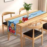 Rosh Hashanah Table Runner, Shana Tova Jewish New Year Decor (13x72 Inch)