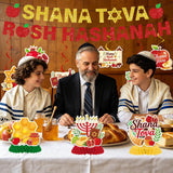 Rosh Hashanah Party Decoration Set, Shana Tova Banner, Honeycomb Centerpieces, Jewish New Year Decor