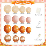 Little Pumpkin Balloon Arch Kit, Fall Baby Shower Garland, Thanksgiving Party Decor