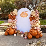 Little Pumpkin Balloon Arch Kit, Fall Baby Shower Garland, Thanksgiving Party Decor