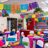 Mexican Independence Day Banner 18FT, Papel Picado Fiesta Garland, party Decorations